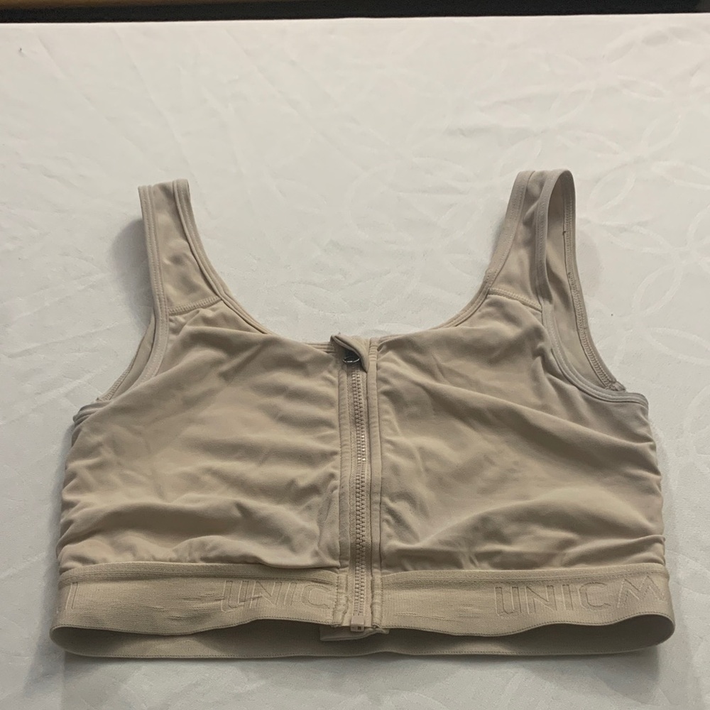 Unicmi Beige Zip-Front binder